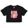 Ketamean Girls Dames crop top