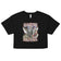 master baiter Dames crop top