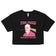 Roze Freud Donkere kant van je moeder waarde Dames crop top