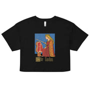 Sir Loin handgetekende waarde Dames crop top