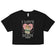 I love men (menthols) crop top