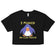 I Peaked on Club Penguin crop top