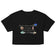 Buy a man eat fish, he day, teach fish man to a lifetime crop top