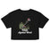 Dads against weed crop top