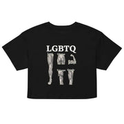 LGBTQ (legs glutes biceps triceps quads) crop top
