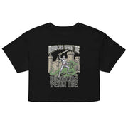 Maidens want me dragons fear me crop top