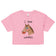 I Love Whores Dames crop top