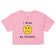 Ik mis mijn voorhuid Dames crop top