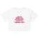 I wish I had mental stability instead of these perfect tits crop top